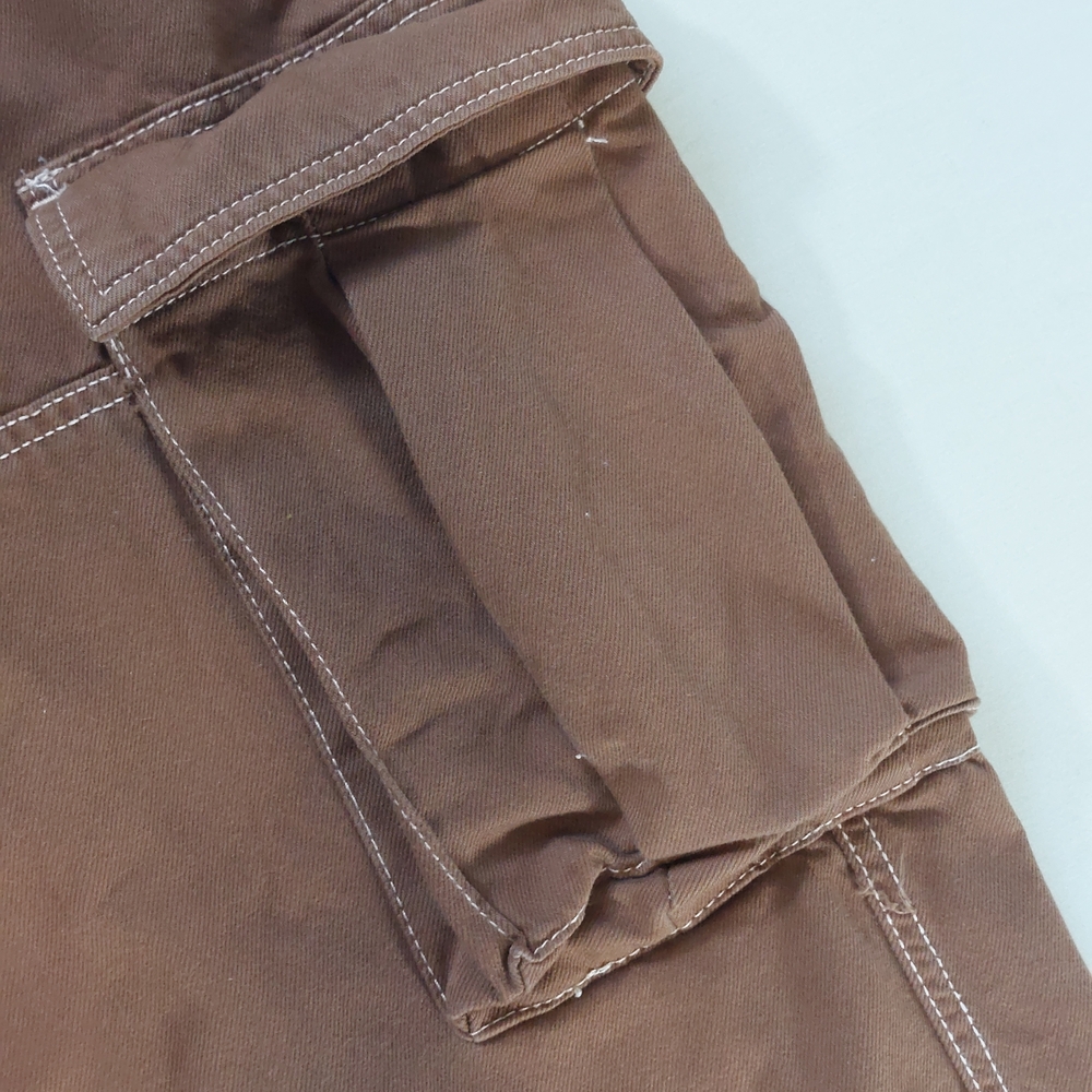 Wild Fable Women's Brown Wide Leg Cargo Pants - Picture 12 of 14